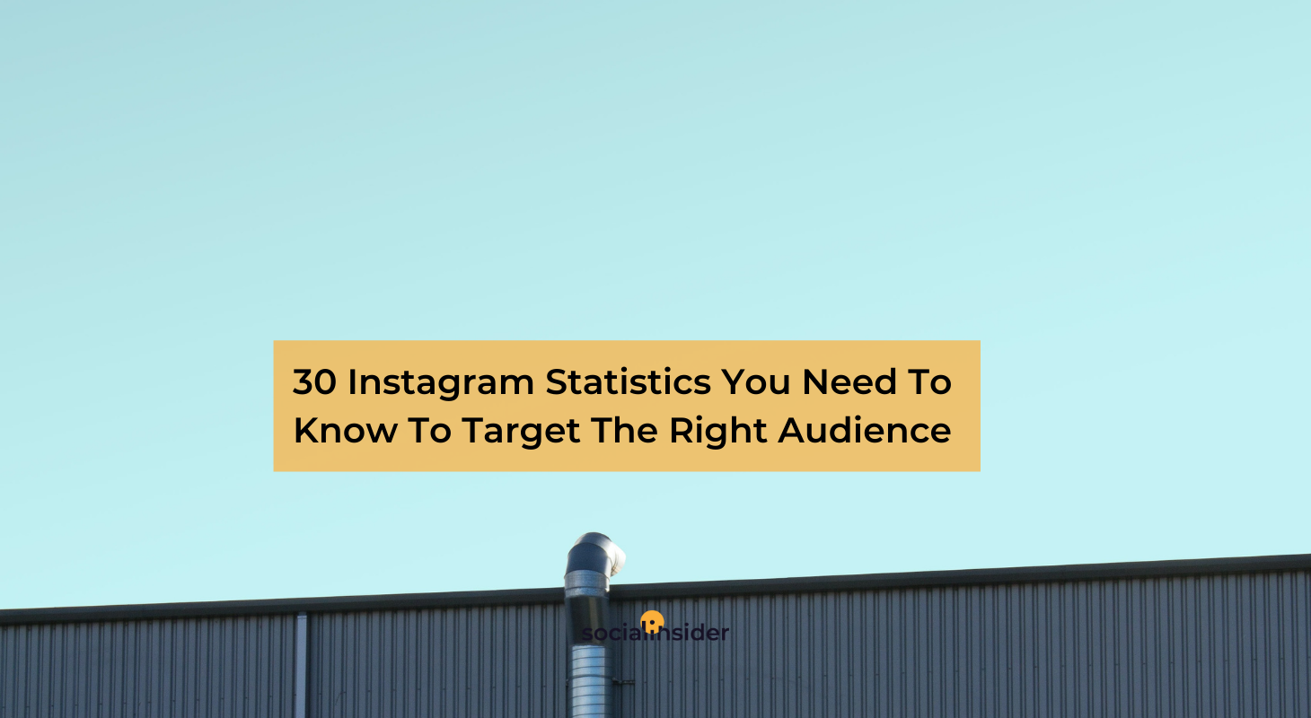 30 Instagram Statistics You Need To Know To Target The Right Audience ...