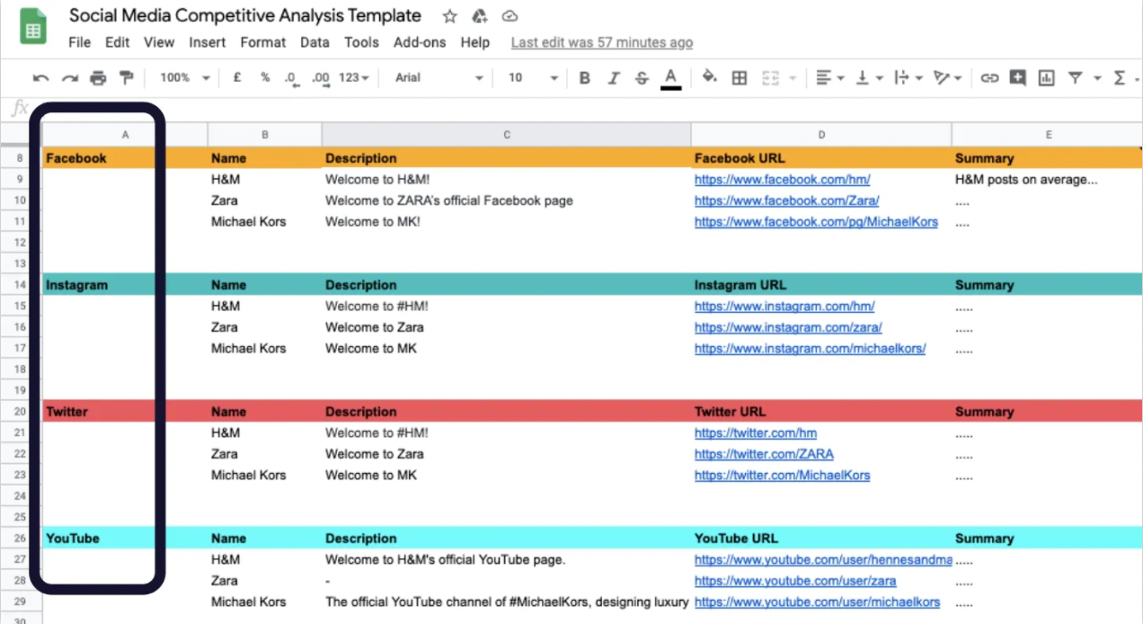 Social Media Competitive Analysis Playbook Socialinsider