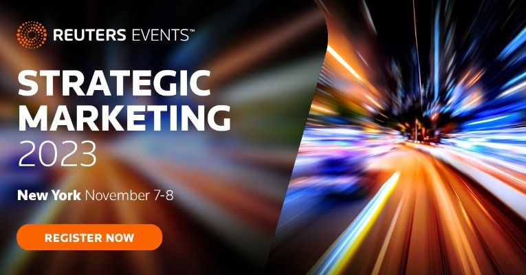 the cover for reuters events: strategic marketing 2023