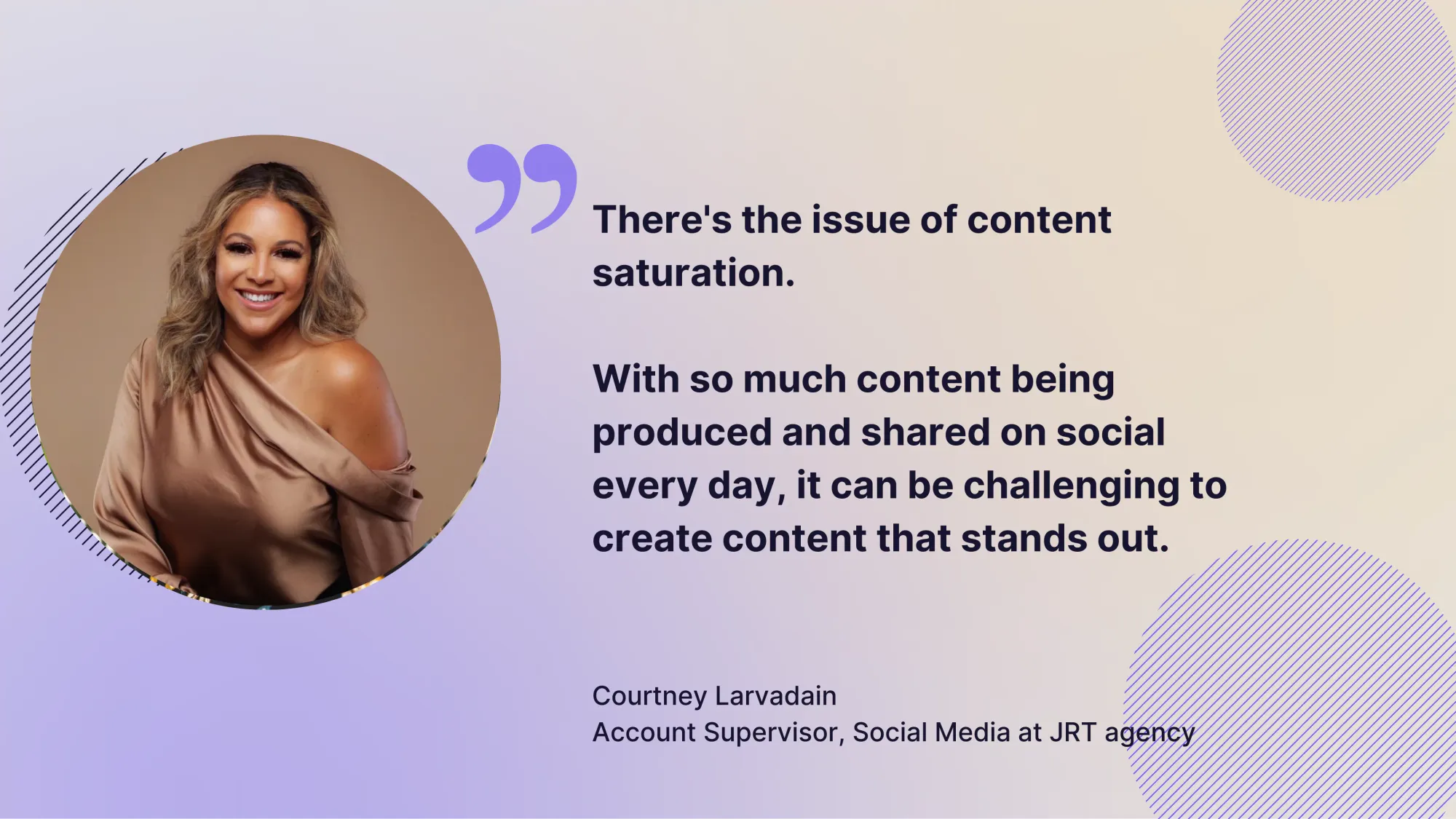 it can be challenging to create content that stands out.