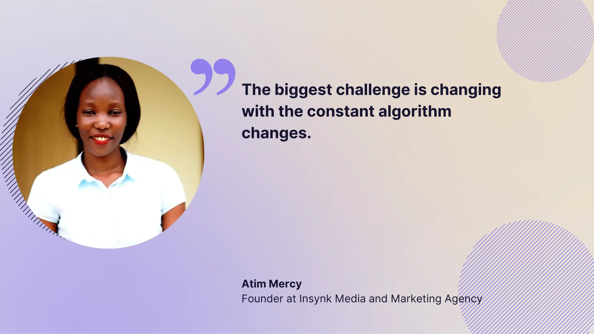 quote about algorithm changes