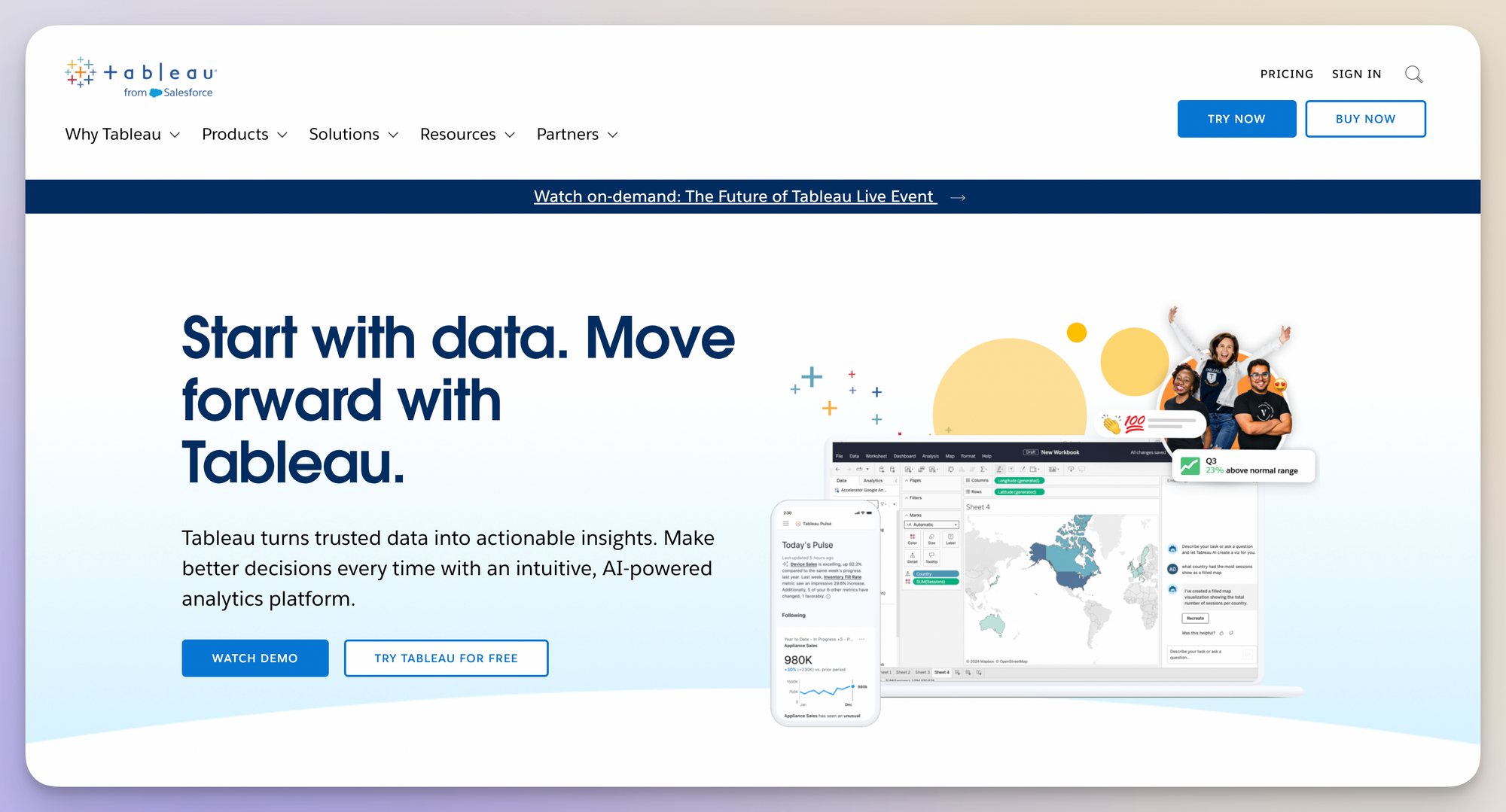 tableau - ai analytics tool