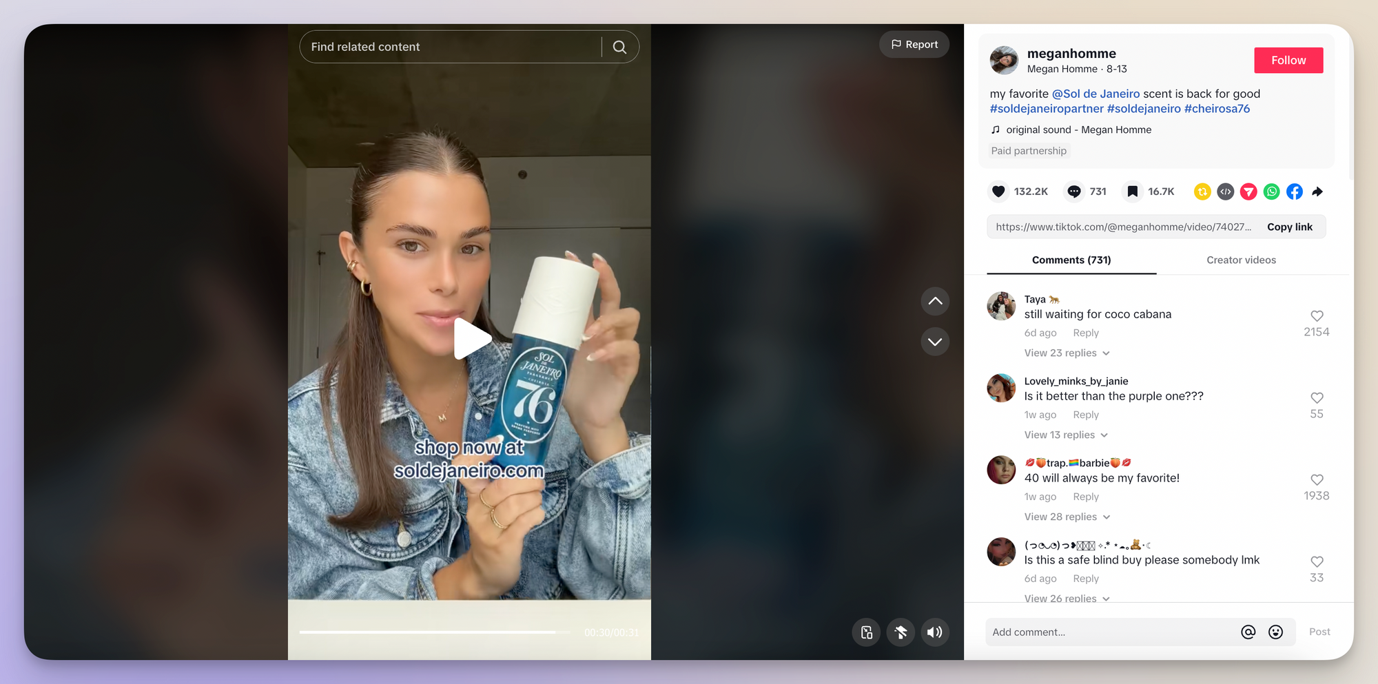 example of tiktok influencer marketing