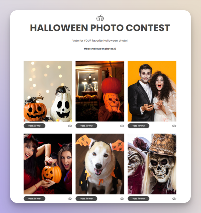 halloween photo generated content post ideas