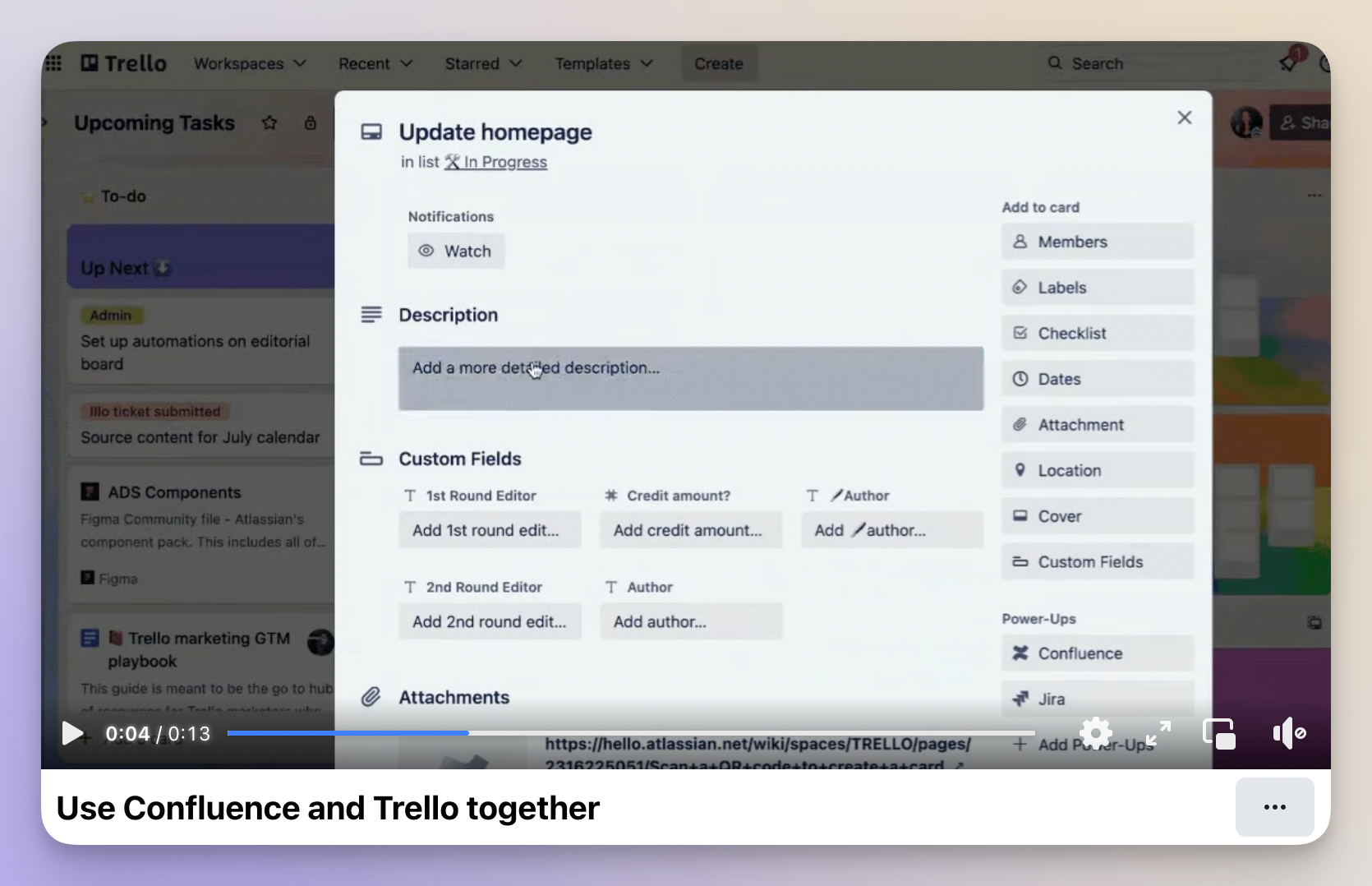 trello video on facebook