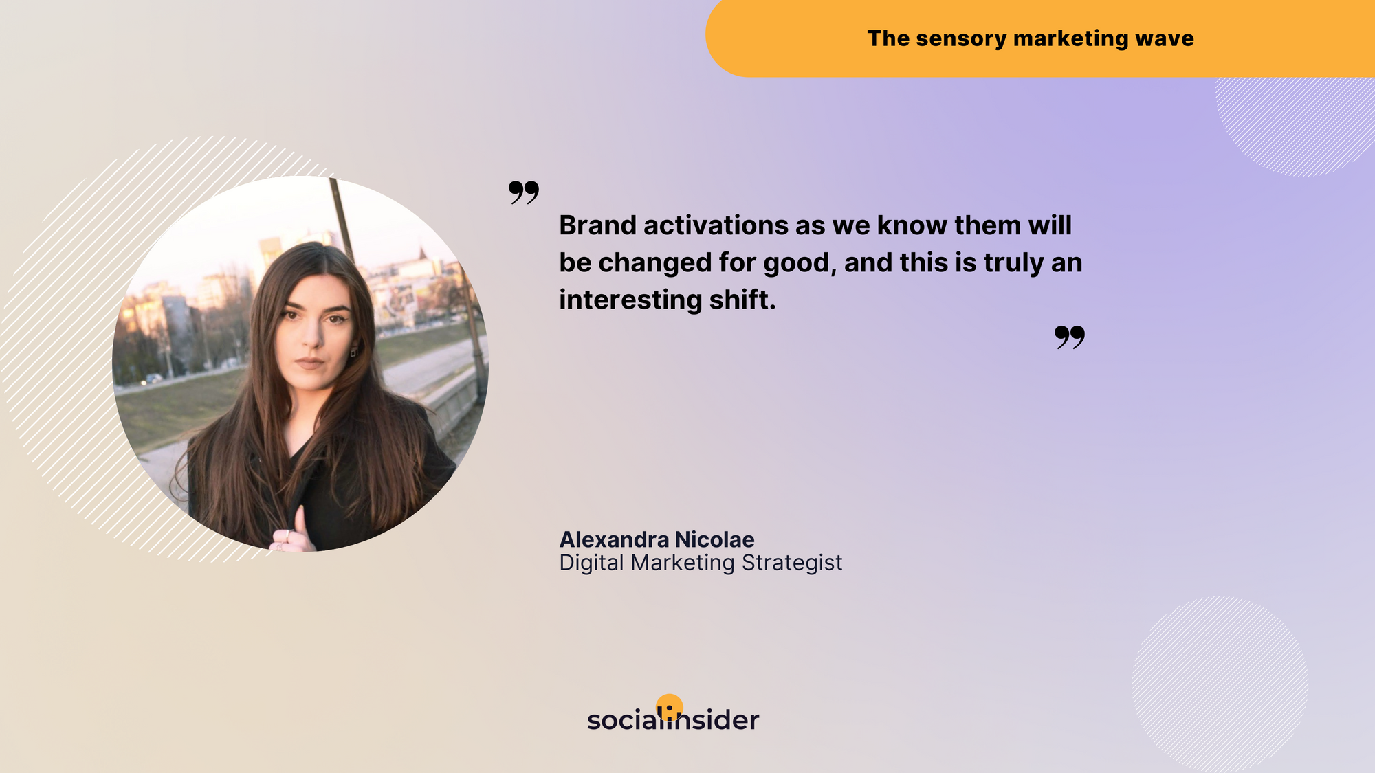 alexandra nicolae sensory marketing quote