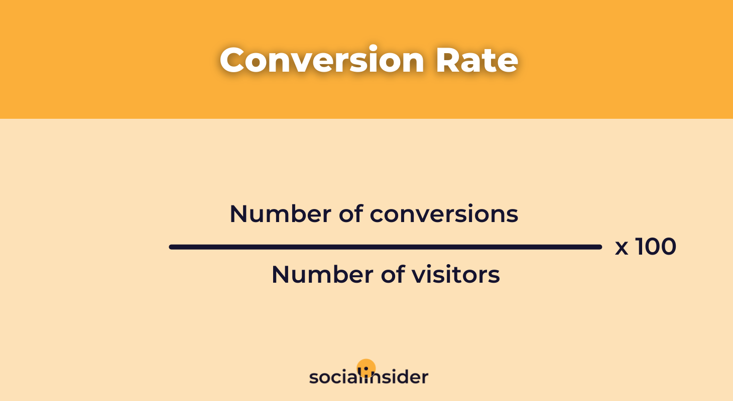 conversion rate formula