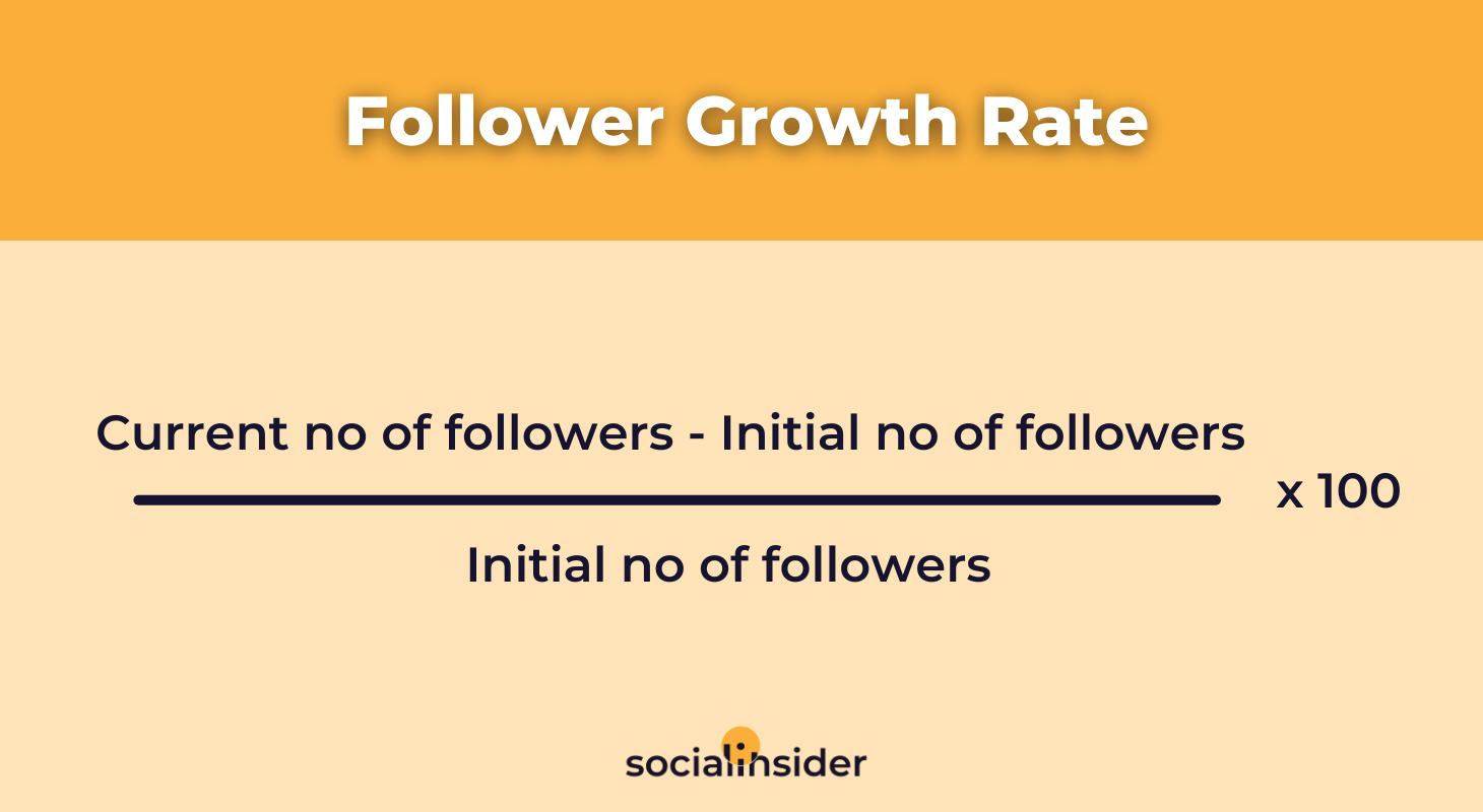 follower growth rate