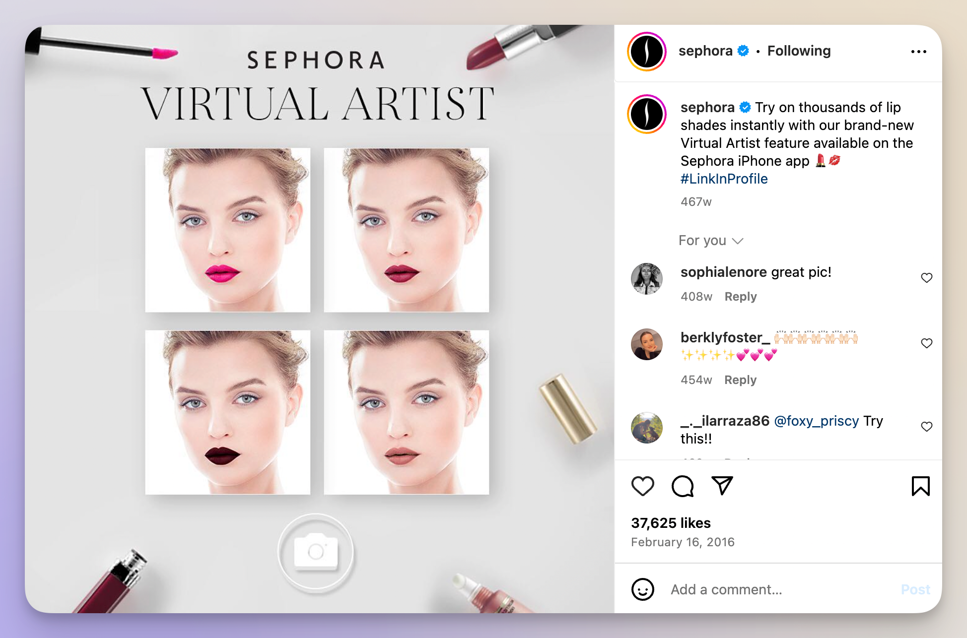 sephora campaign example